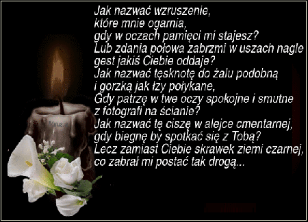 Czarna kartka jak nazwać wzruszenie które mnie ogarnia